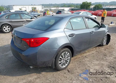 2018 Toyota Corolla Xle из США, поврежденный, VIN 2T1BURHE1JC109897